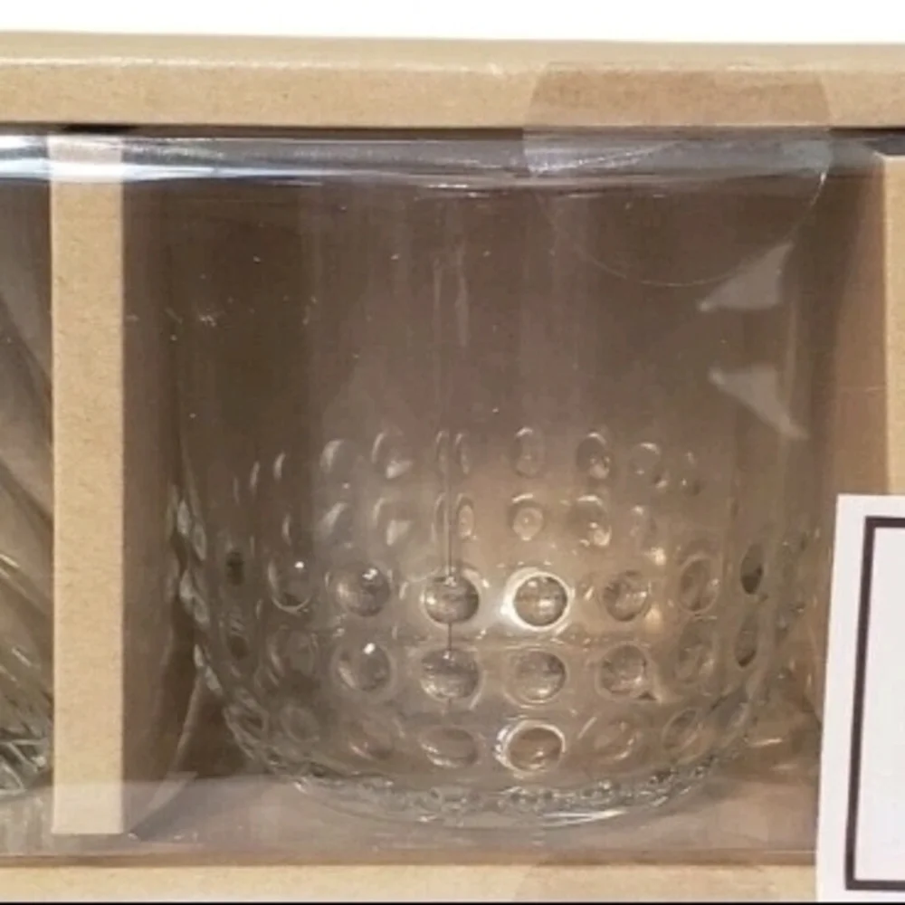 Three Pack Clear Glass Votive Candle Holders